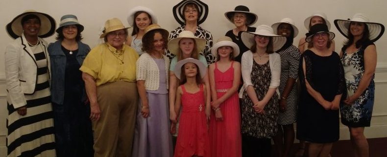 ladies of ooltewah church of christ on hat day