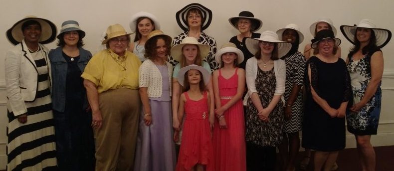ladies of ooltewah church of christ on hat day